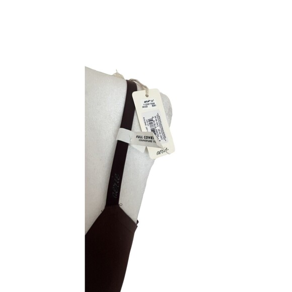 Aerie Smoothez Bra 32C Full Coverage Dark Chocolate - Picture 8 of 9